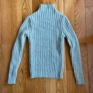 Gray Turtle Neck Sweater